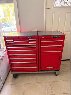 Proto Professional Tools Heavy Duty USA-Made Rolling Tool Chest Cabinet