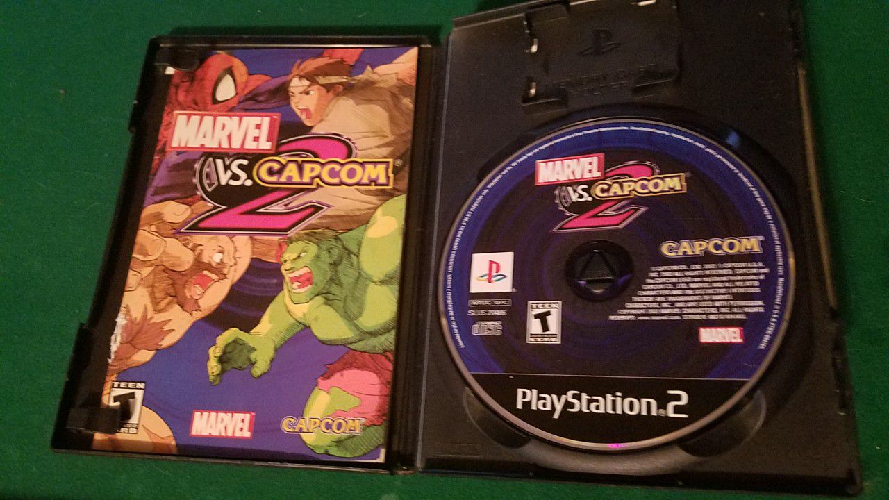 Marvel vs Capcom PS2