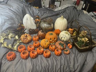 Halloween/ Fall Decor Lot 