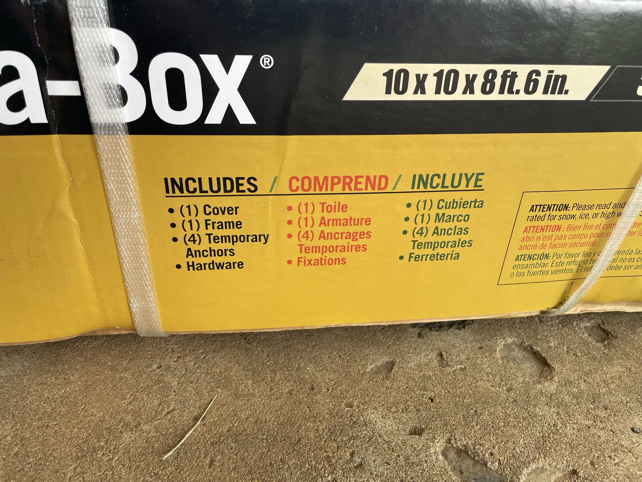 10x10x8.5 Shelterlogic Garage In A Box