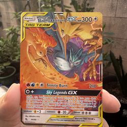 Pokemon Cards/Singles - Moltres, Zapdos. Articuno GX Tag Team