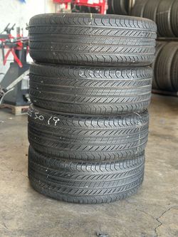 SET OF TIRE 235 50 19 CONTINENTAL 85% LIFE