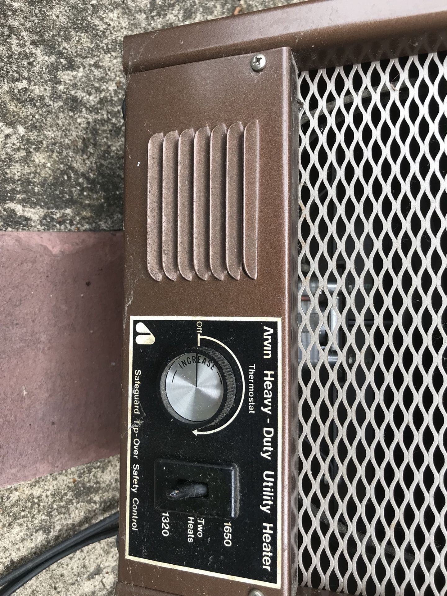 Arvin heavy duty utility heater for Sale in Allentown, PA - OfferUp
