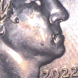 Quarter Error Cud In Corner Of His Mouth 