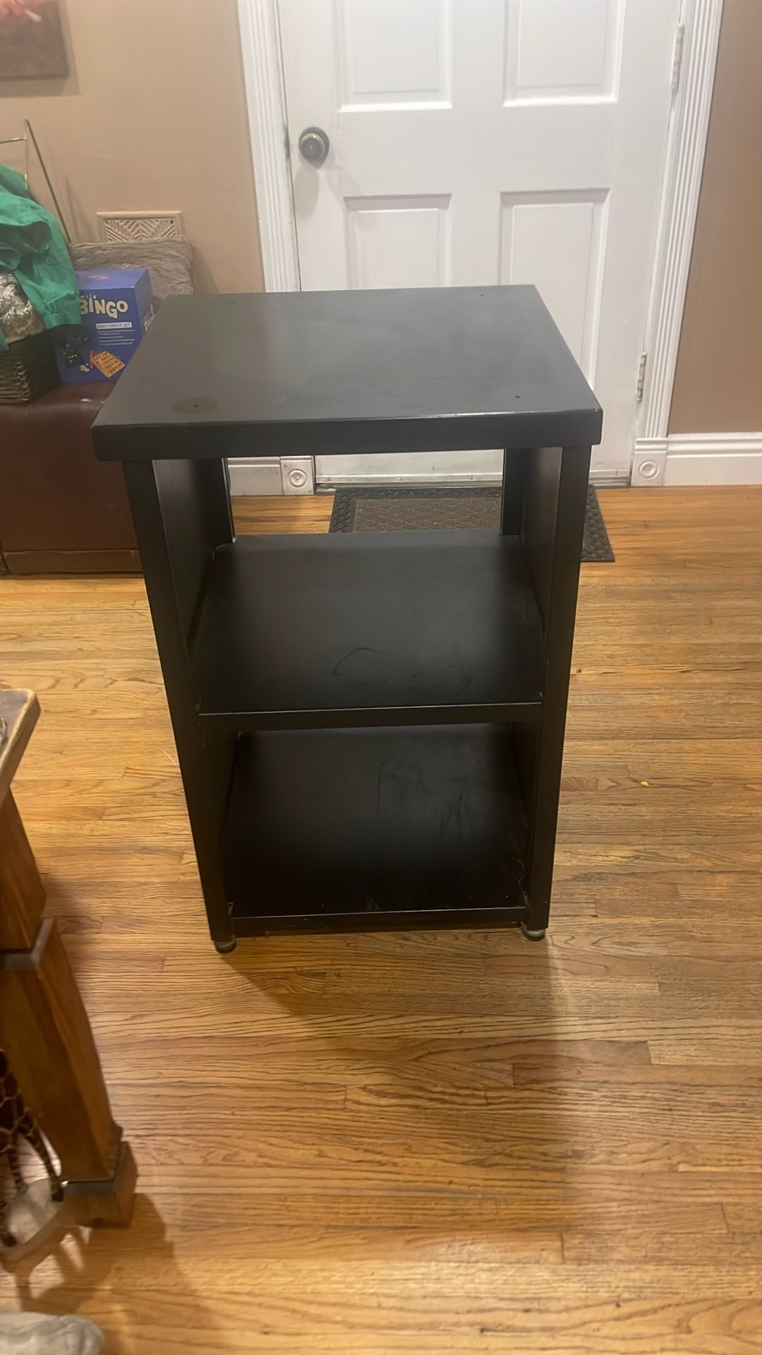 Mini Fridge Stand With Shelf