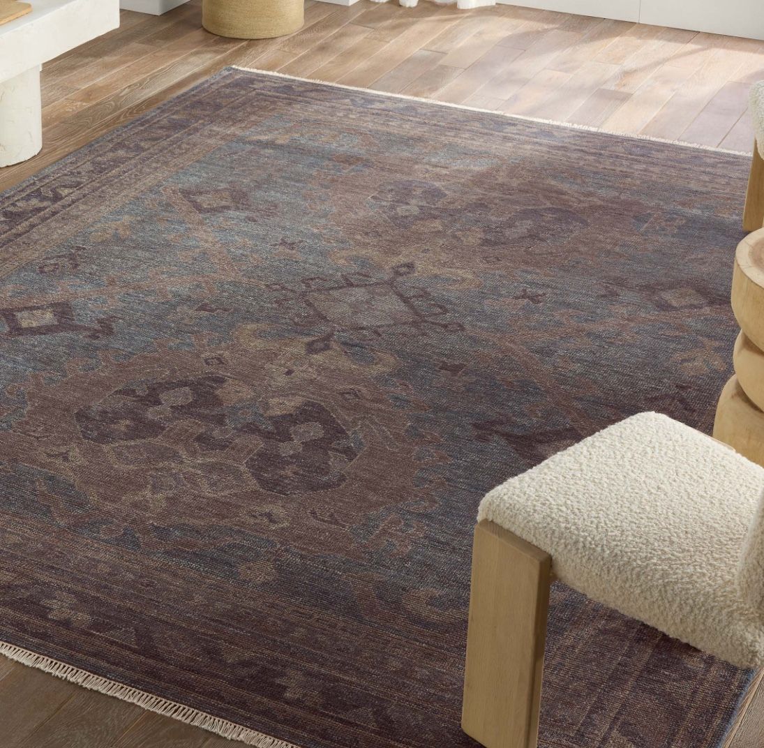 Connelly Hand-Knotted Wool Rug (did not fit Space) (over 50% off retail)❤️