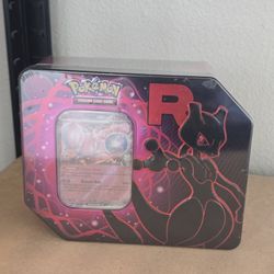 Team Rocket's Mewtwo Tin