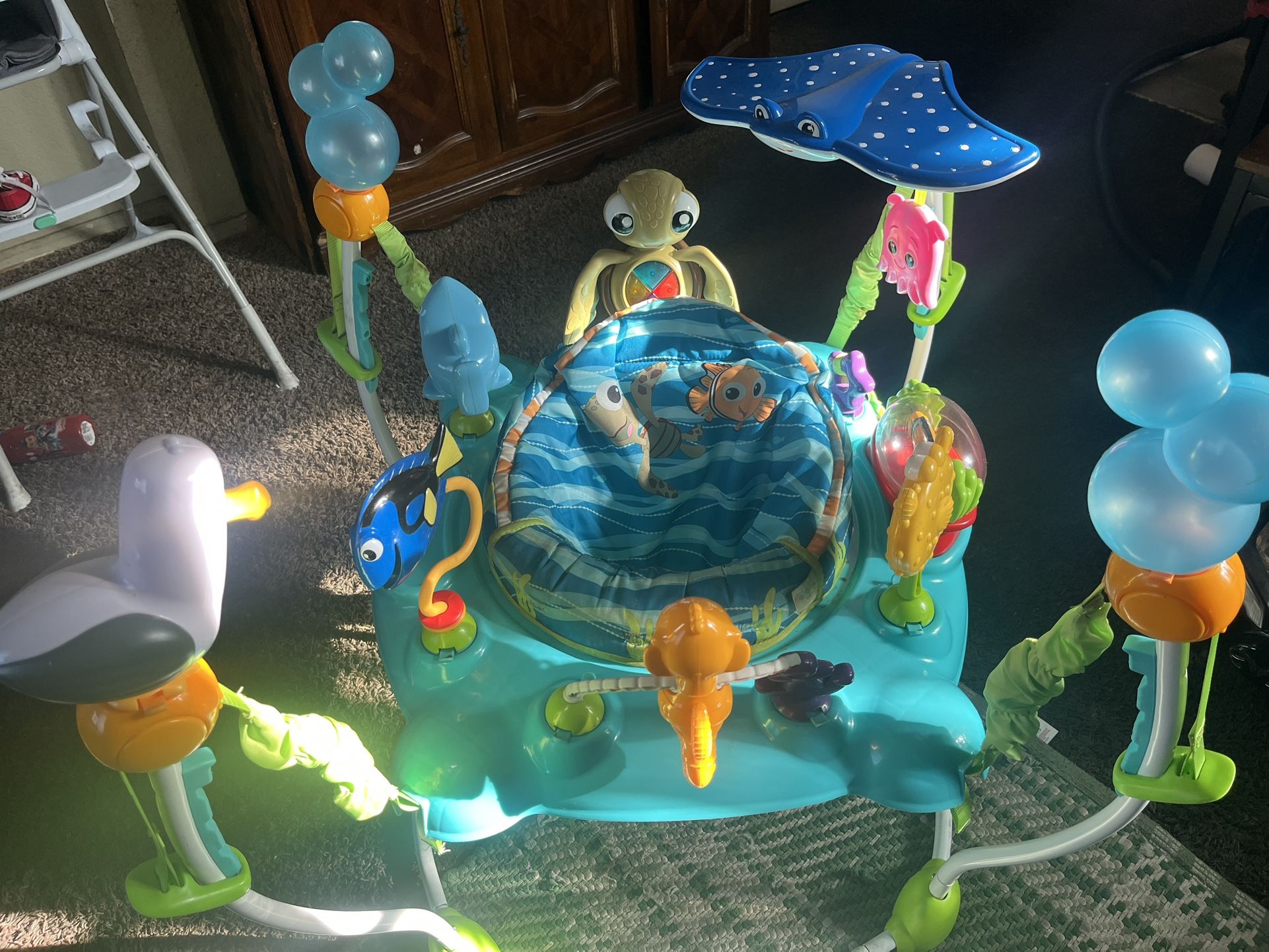 Bright Starts Disney Baby Finding Nemo Adjustable Baby Activity Center Jumper