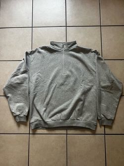 Alo Quarter-Zip Sweatshirt Gray