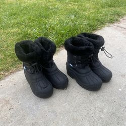 Kids Snow Boots Sizes 9 And 10