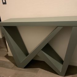 Green Sofa Table