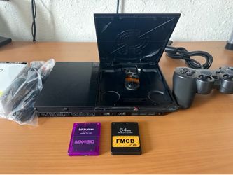 PS2 SLIM BUNDLE – 256GB LOADED WITH GAMES!