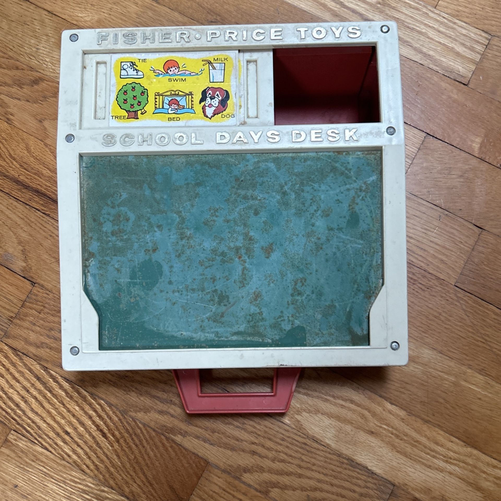 Vintage Fisher Price School Days Desk