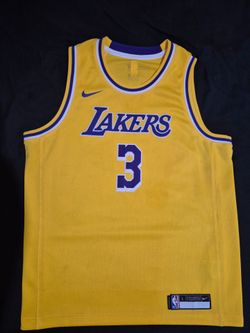 NBA Nike Dri-Fit Los Angeles Lakers Anthony Davis Jersey #3 Size: L