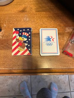 1984 LA Olympics playing cards