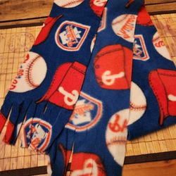 Phillies Scarf, Handmade