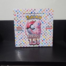 Pokémon 151 Booster Box (Japanese) Sealed