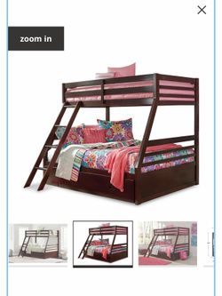Twin/Full Bunk Bed with Under Bed Storage