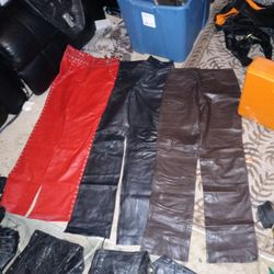 Harley Davidson leather pants 3 colors