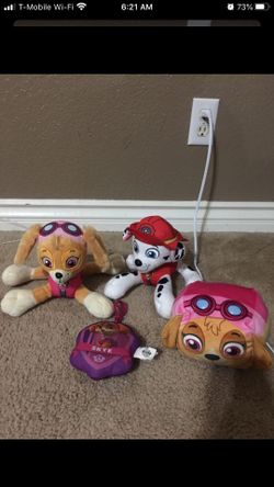 Paw patrol plushies