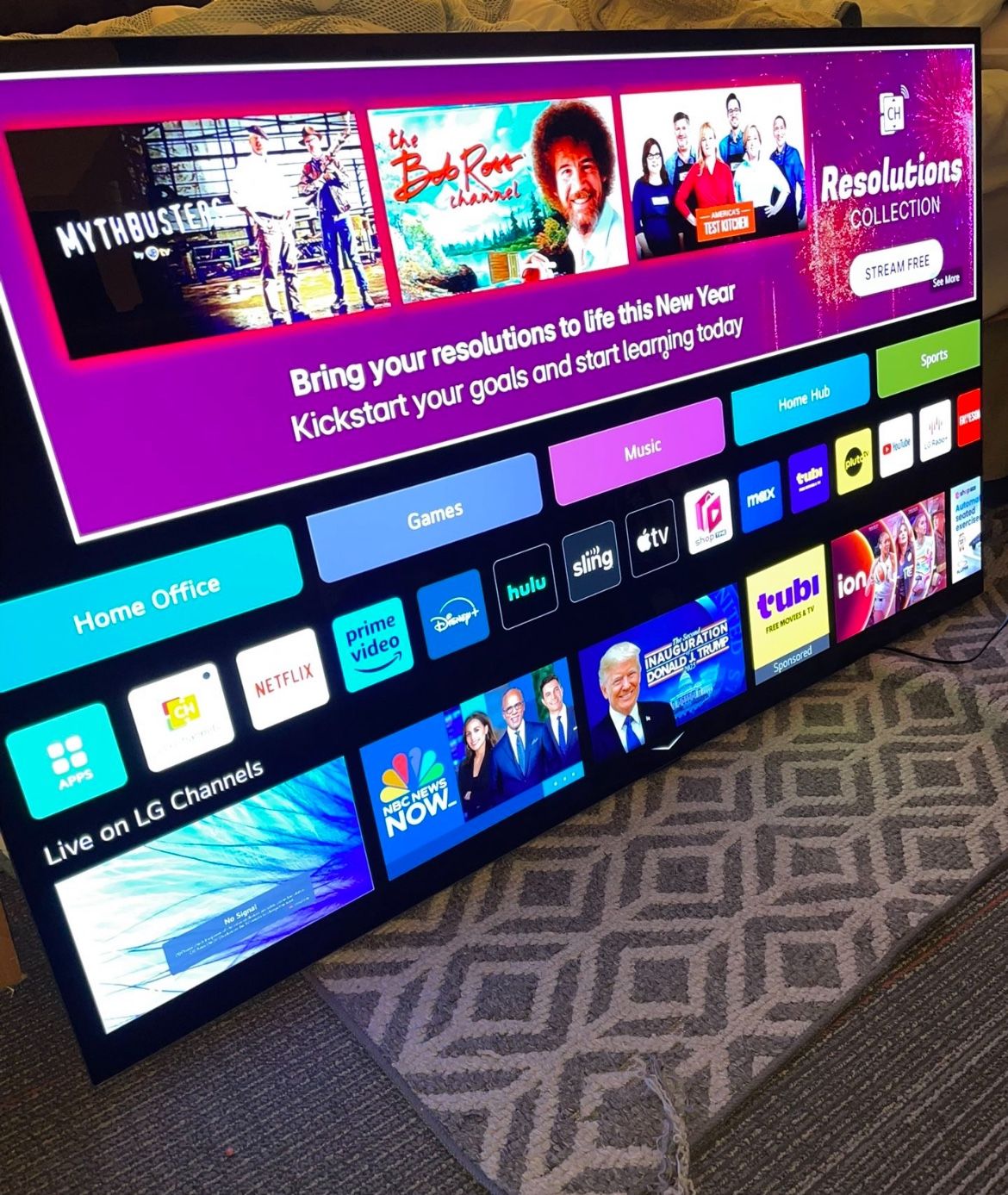 65”LG OLED 4K 2160p UHD Smart Tv WiFi HDR Model OLED65C1PUA
