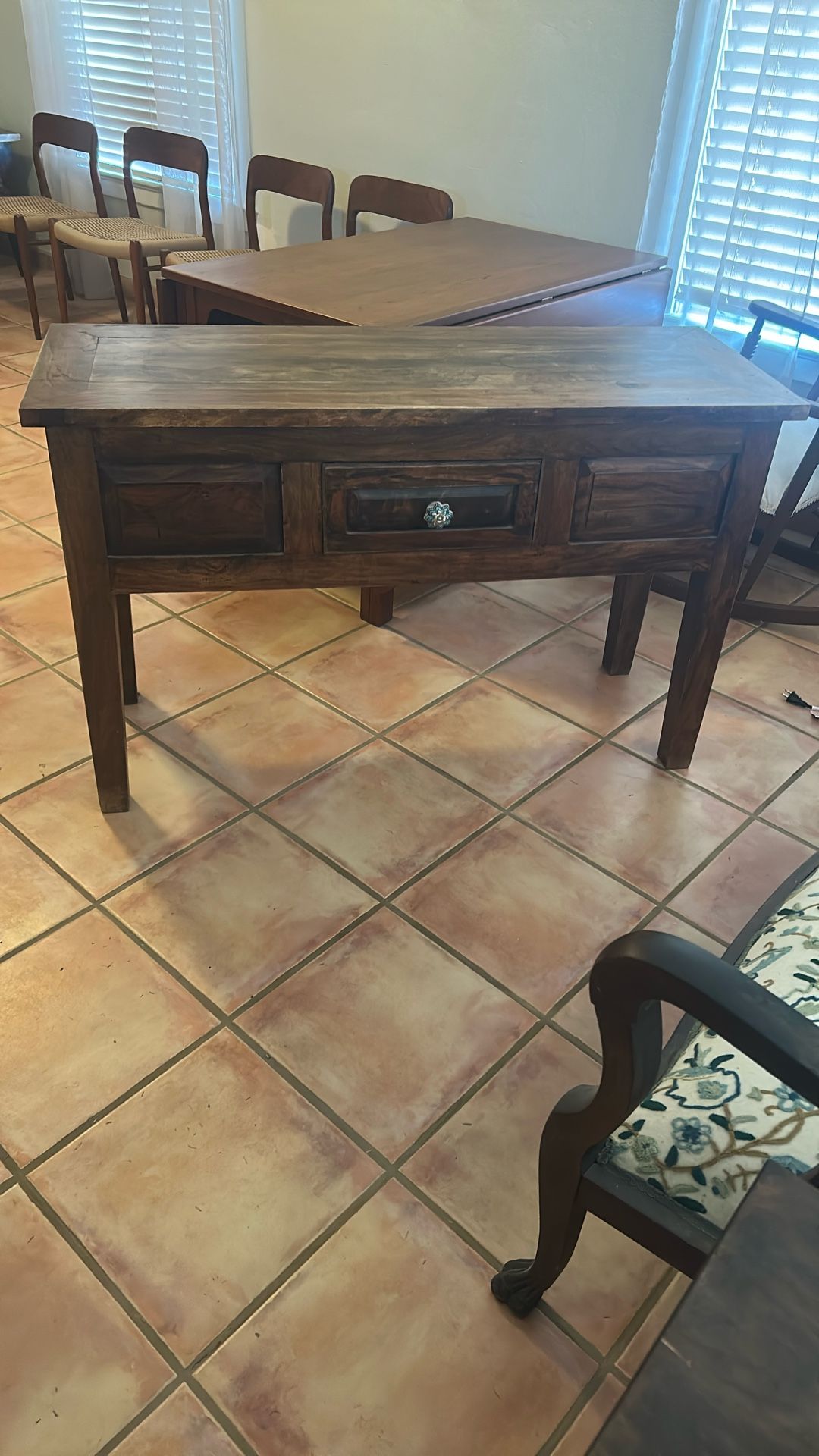 Sofa Table With 2 End Tables and Coffee Table