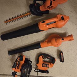Battery Powered Tools - B&D 20v Max