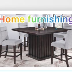 Furniture table with four chair