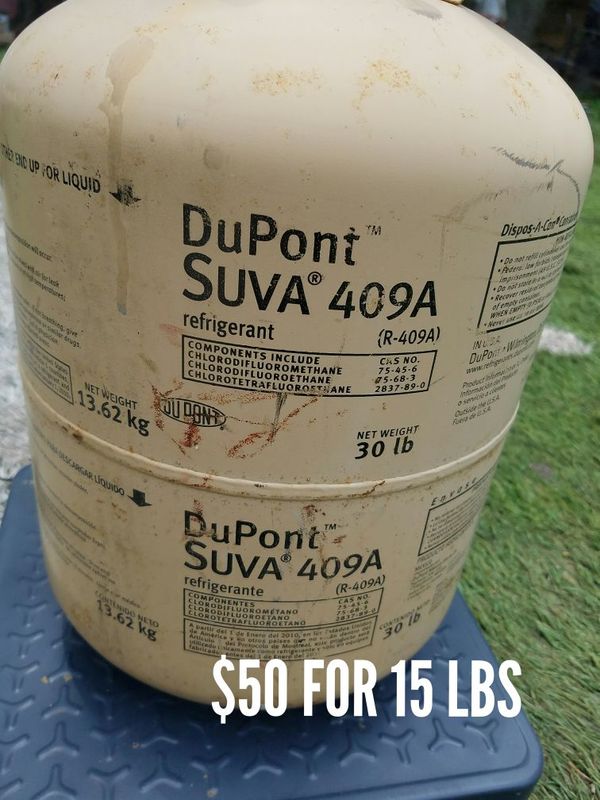 R 409a Freon Refrigerant Ac Unit Serious Buyers Price Firm Precio No Negociable For Sale In Houston Tx Offerup