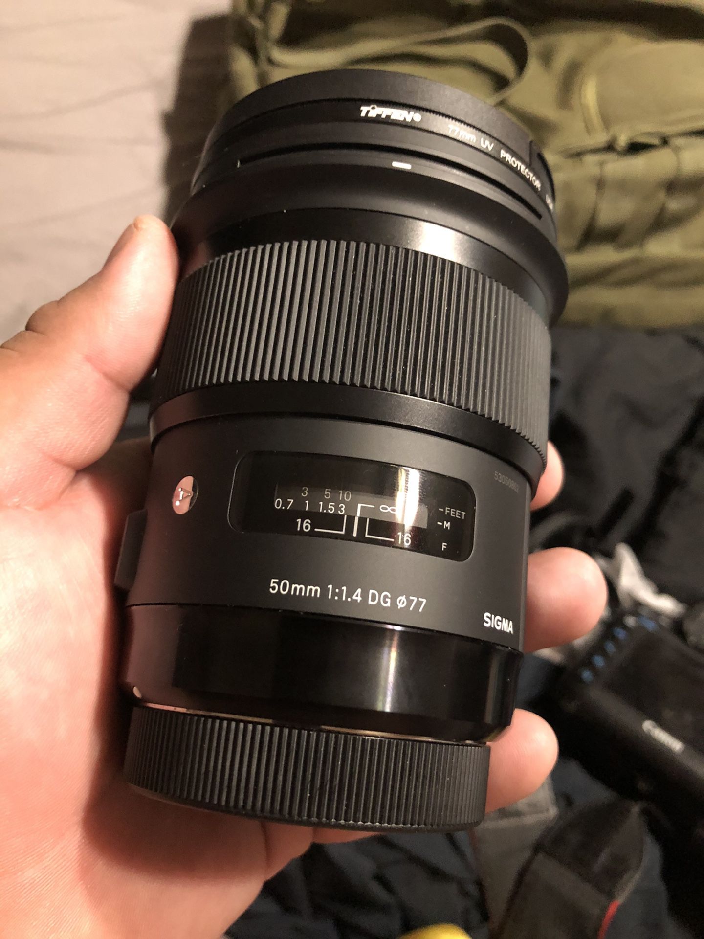 SIGMA 50MM F1.4 ART LENS FOR CANON MOUNT