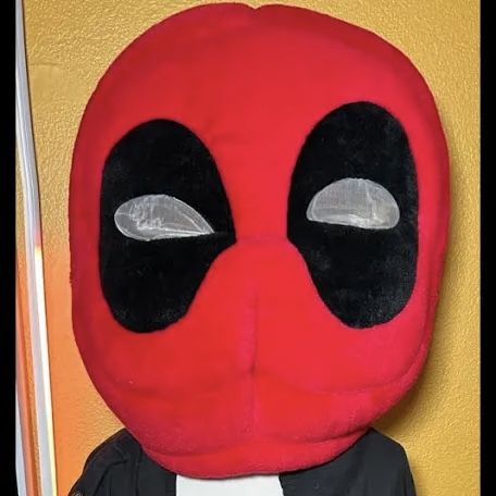 Deadpool Face Plush Mask