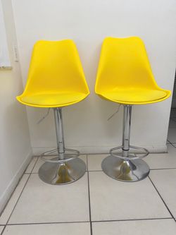 High dinning chair set of 2