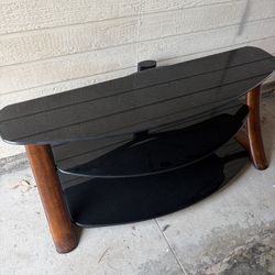 3 Tier Tempered Glass Tv Stand