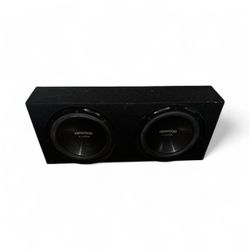 Kenwood Excelon 2 12” Subwoofers