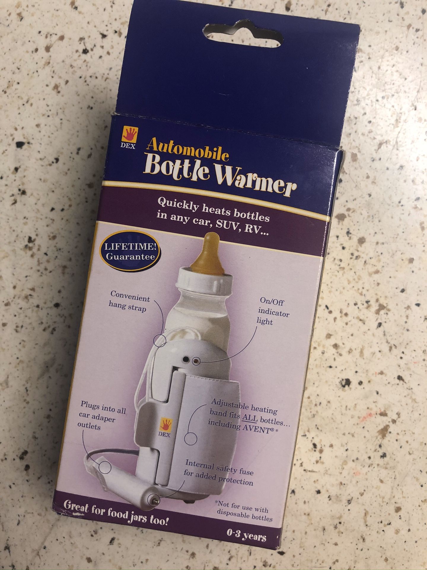 Automobile Bottle warmer