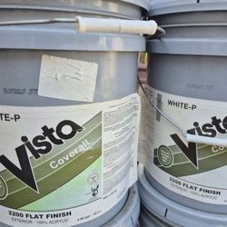 White paint flat finish