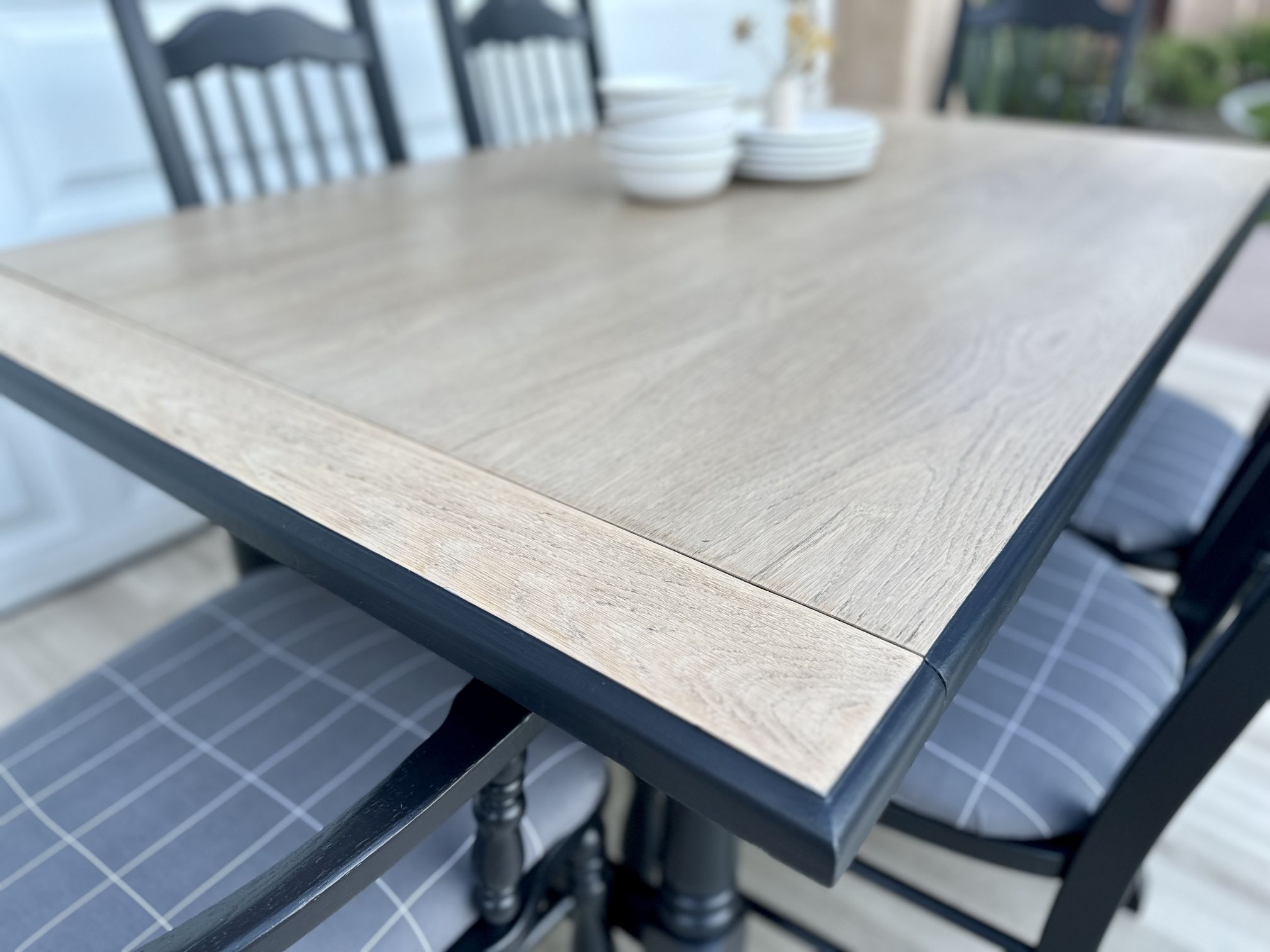 Solid Oak Dining Table Only,  No Chairs 