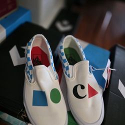 Vans Slip On Moca Men Size 6.5 Women 8