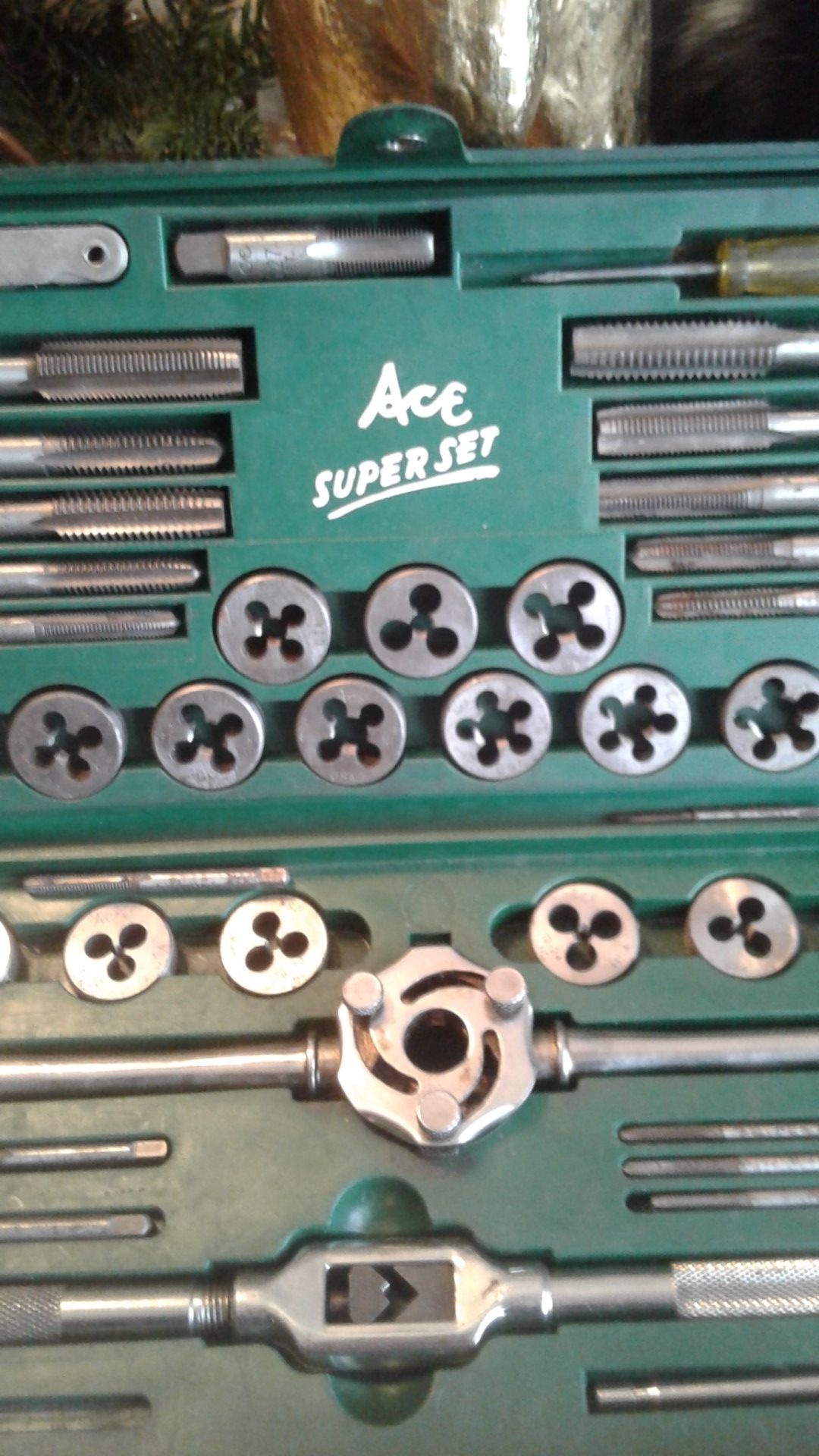 Vintage Ace tap super set tap and dies