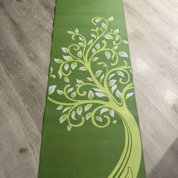 Green Yoga Mat