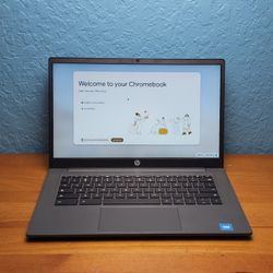 HP Chromebook 14" Charges via USB-C