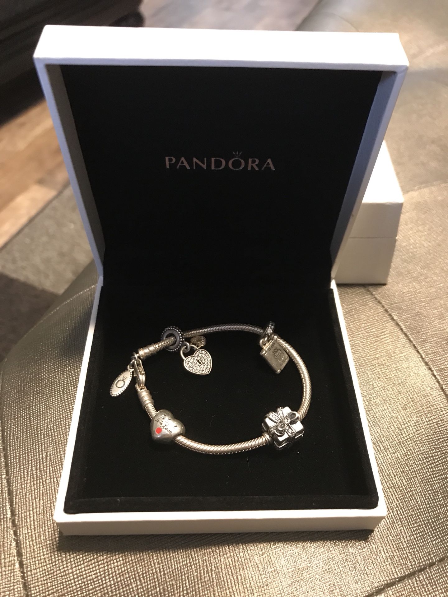 Pandora bracket and charms!