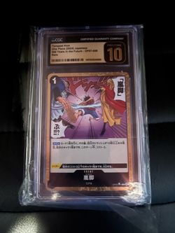 One Piece Tempest Kick OP07-096 CGC Pristine 10