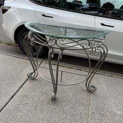 Nice Glass End Table