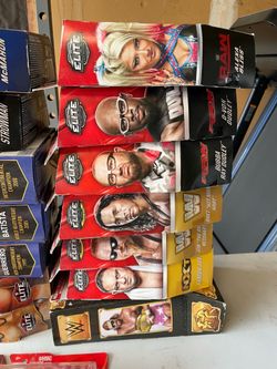 Wwe figures elites basic and battle packs
