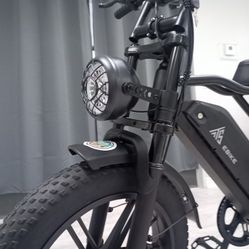 A Top Favorite! TST R002 Moped-Style Electric Bike–Ride in Full Suspension and Style
