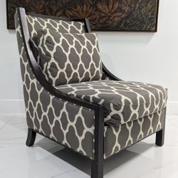 Wooden Upholstery Lounge Chair 