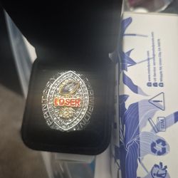 Fantasy football loser ring