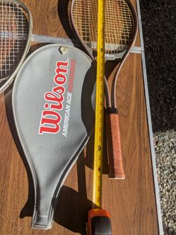 Wilson American Ace Tennis Racket with Cover