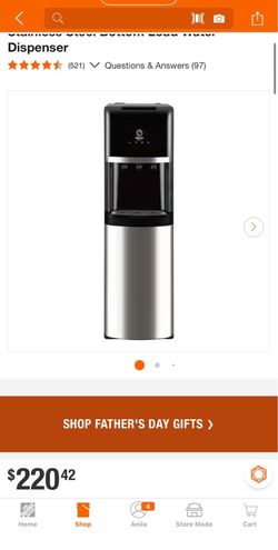 Promo Stainless Steel Bottom Load Water Dispenser